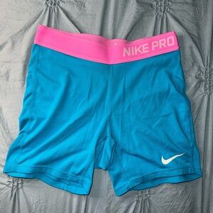 Girls Nike Pro shorts